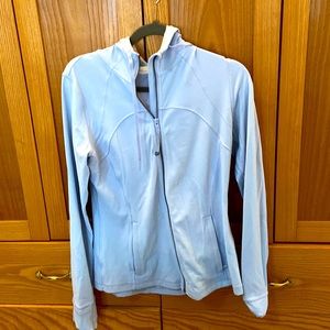 Baby Blue Lululemon Zip Up